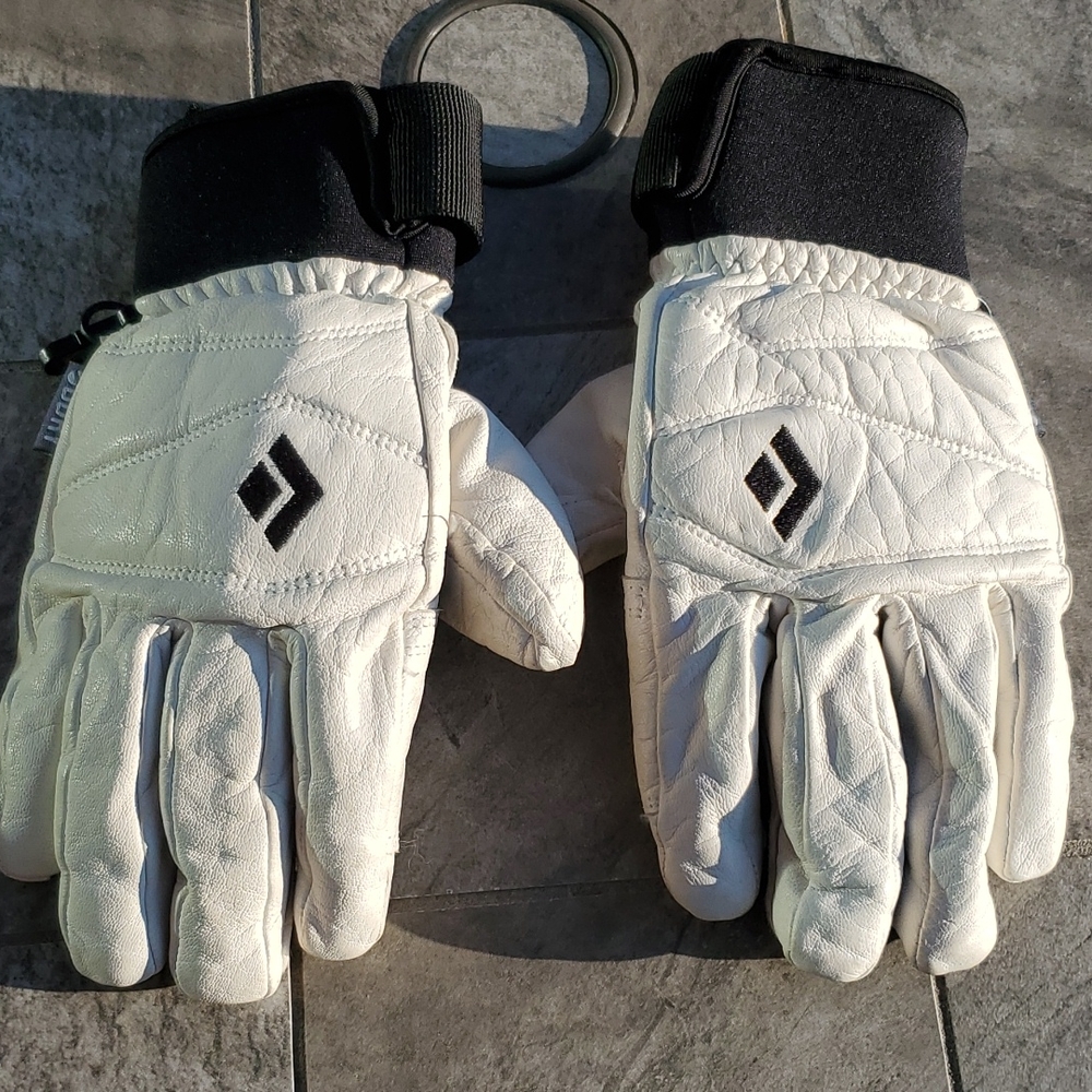 Black Diamond primaloft ski gloves, Womans Large